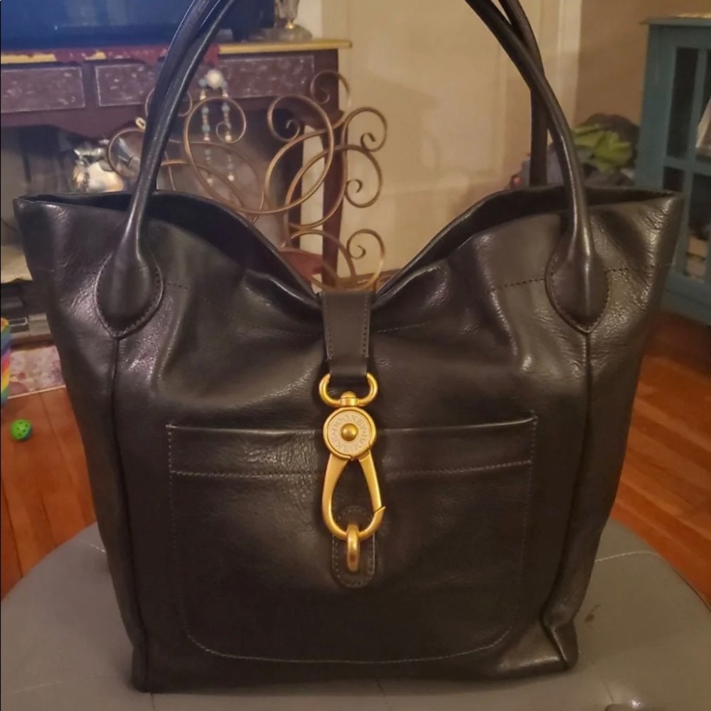 Dooney and Bourke Florentine Logo Lock Tote